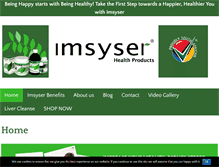 Tablet Screenshot of imsyser.co.za